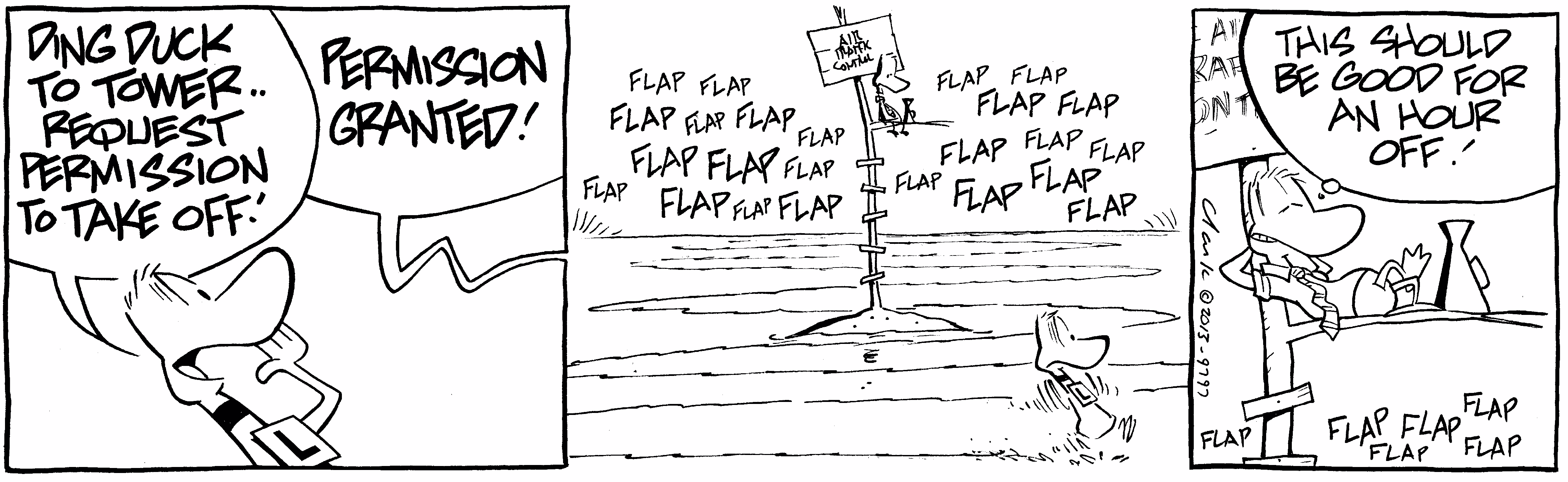 Permission Granted Cartoon
